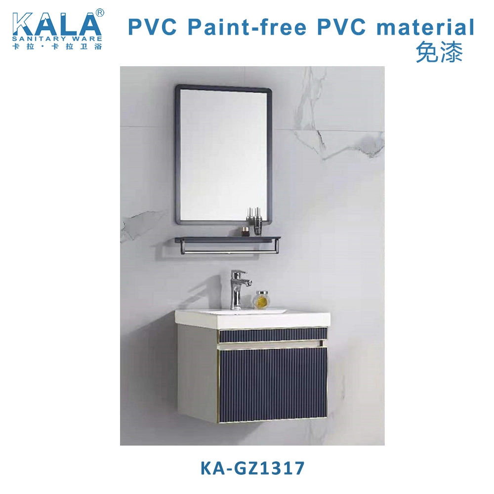 Simple Style Modern Design Bathroom Cabinet PVC Paint-Free PVC Material