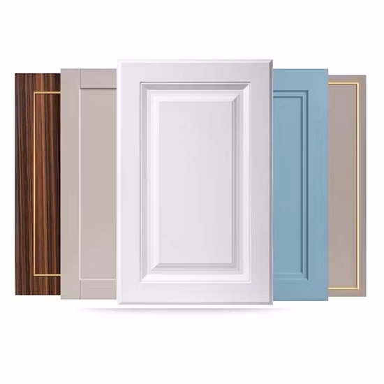 PA Bathroom Furniture Luxury Double Basin Vanity Sink PVC Storage Bathroom Cabinet