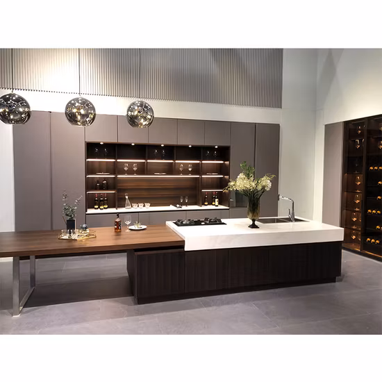 White Modern Lacquer Bathroom Vanity with Mirror