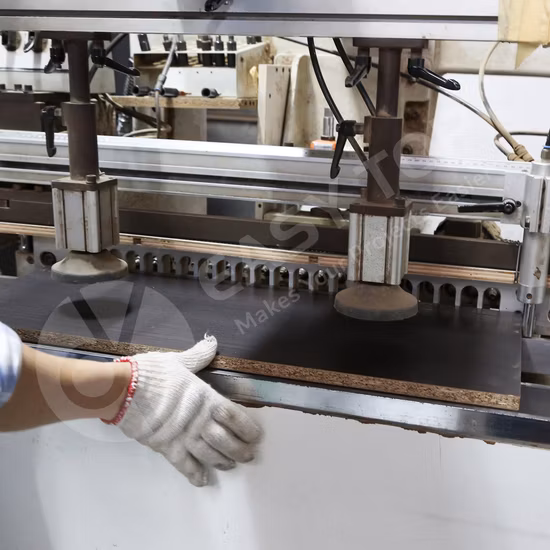 Wood Grain Melamine Fiber Chipboard Modern Bathroom Vanity Cabients Wash Basin Cabinet Set